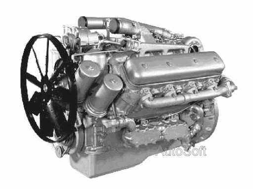 Двигатель ЯМЗ-7511.10-06 в сборе (база)