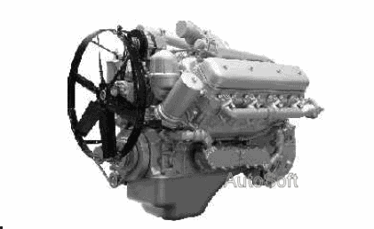 Двигатель ЯМЗ-7512.10 в сборе