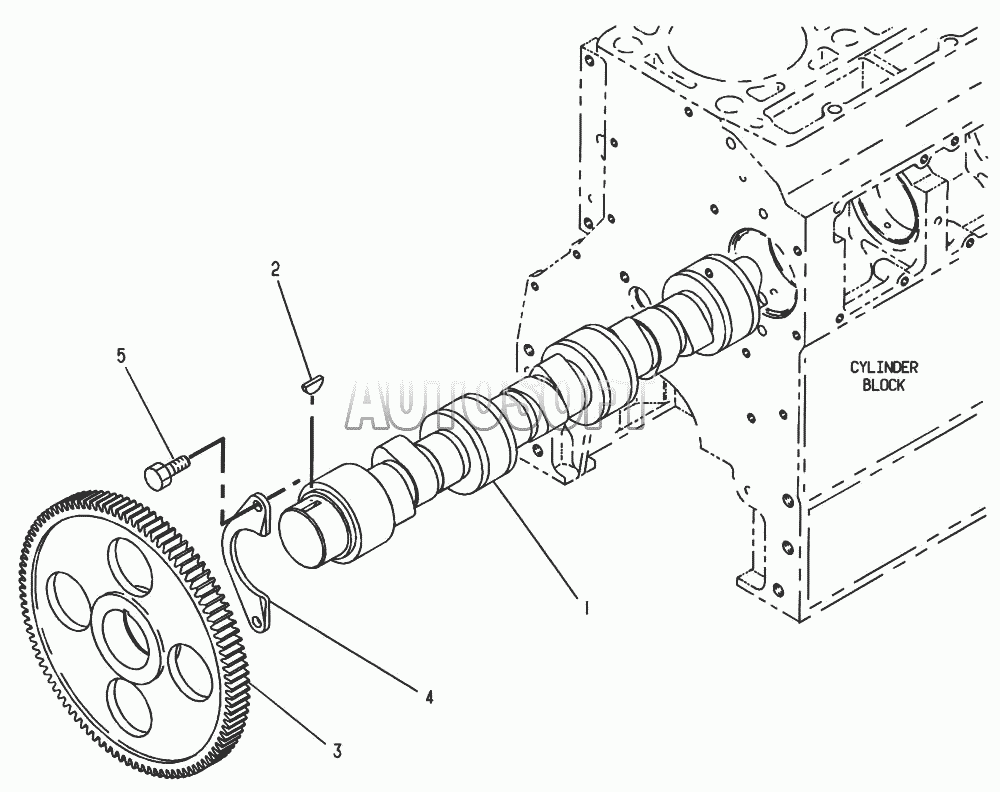 Центробежный датчик ограничителя числа оборотов коленчатого вала двигателя