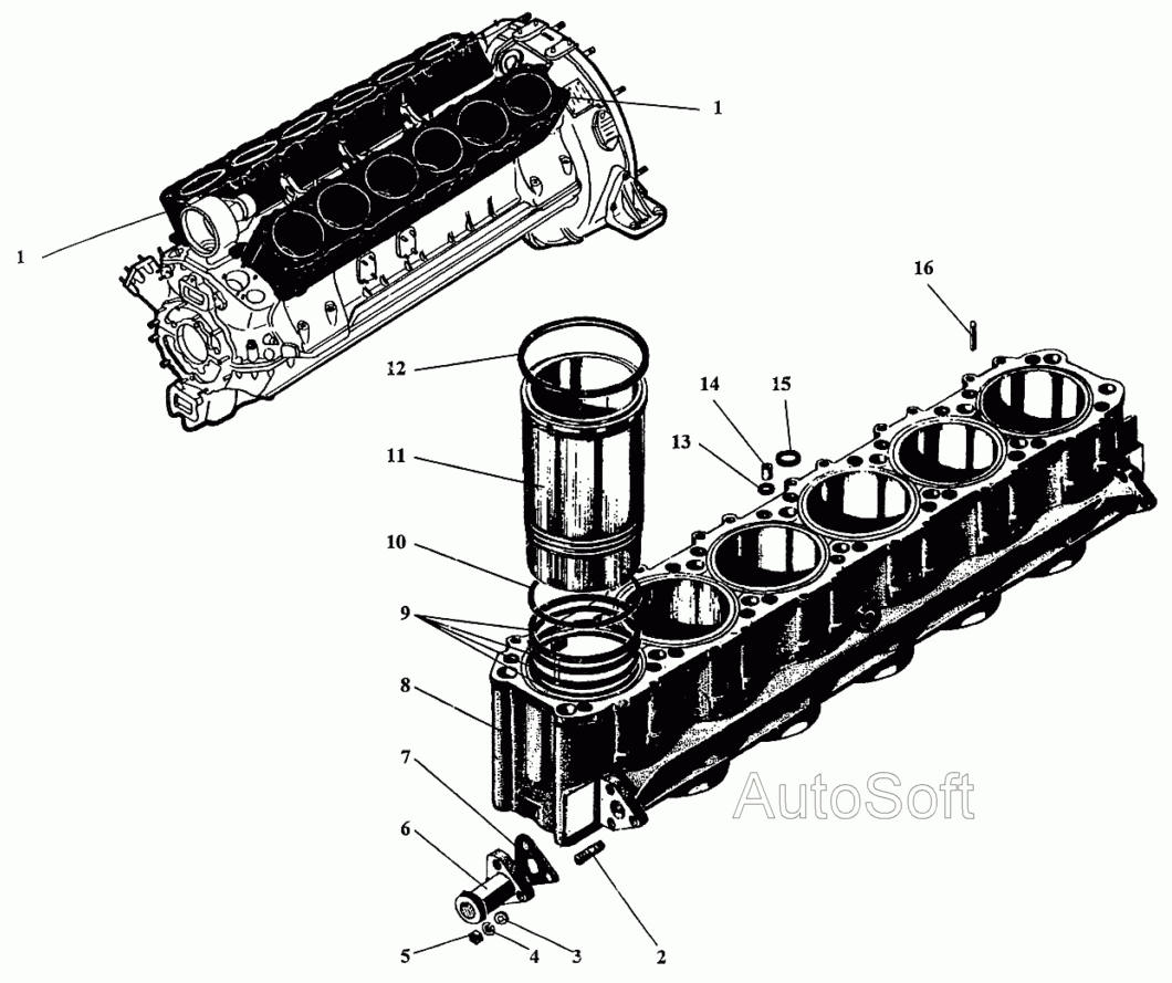 Топливные трубопроводы двигателя ЯМЗ-236
