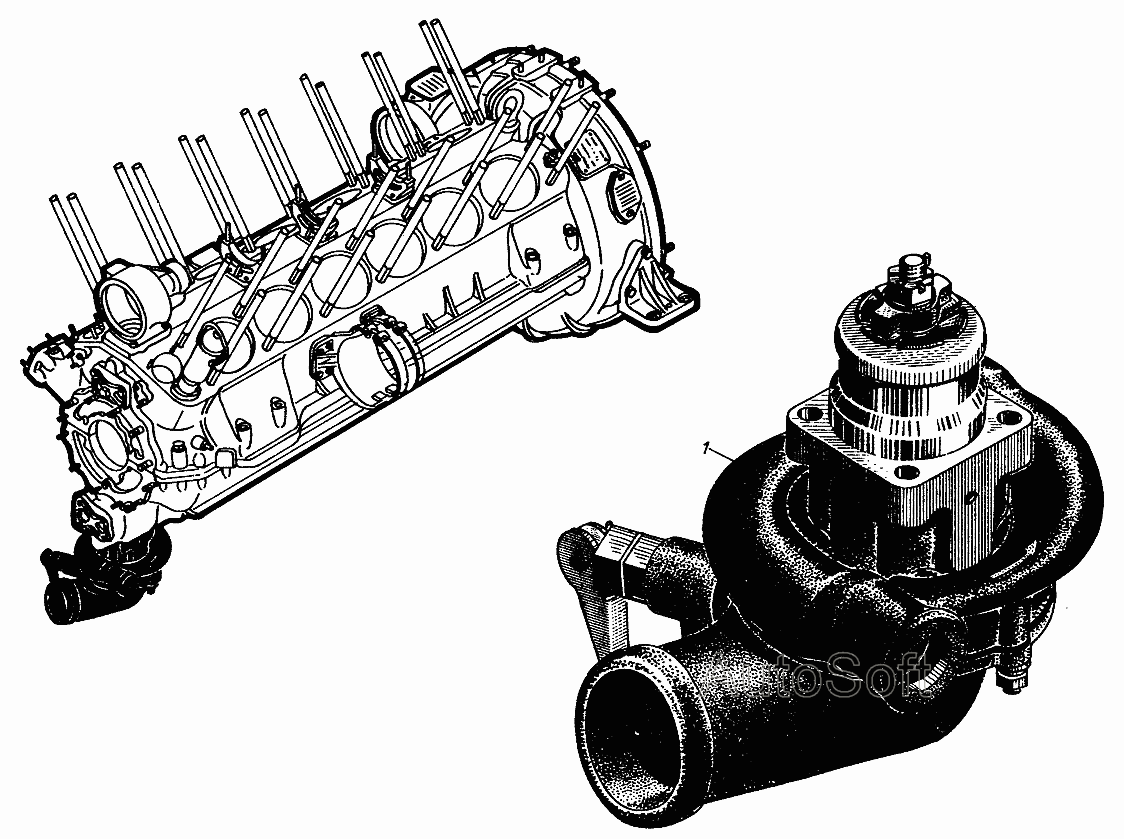 Электропровода (моторный отсек и кабина): I-для автомобилей с двигателями ЗМЗ-406, II-для автомобилей с двигателями ЗМЗ-402